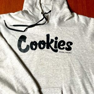 Cookies Original Logo Grey Hoodie XL